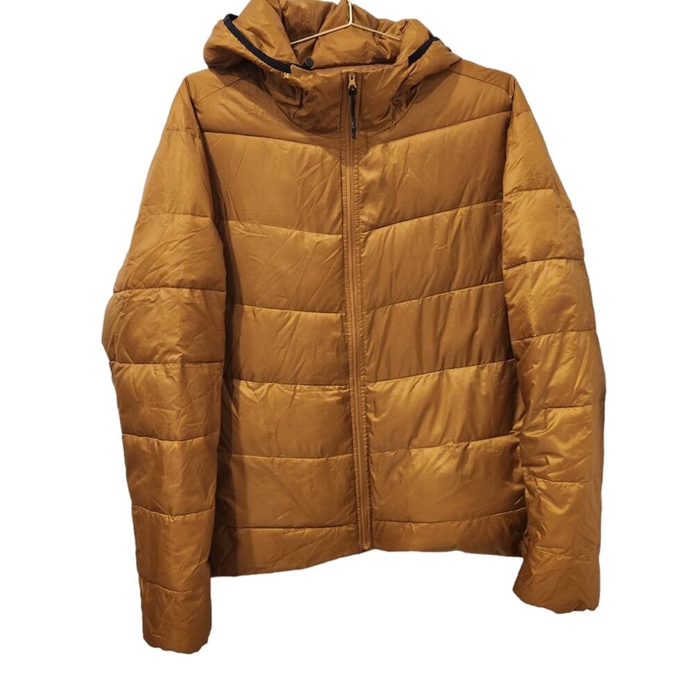 Madewell packable gold puffer jacket size XL - Picture 5 of 9